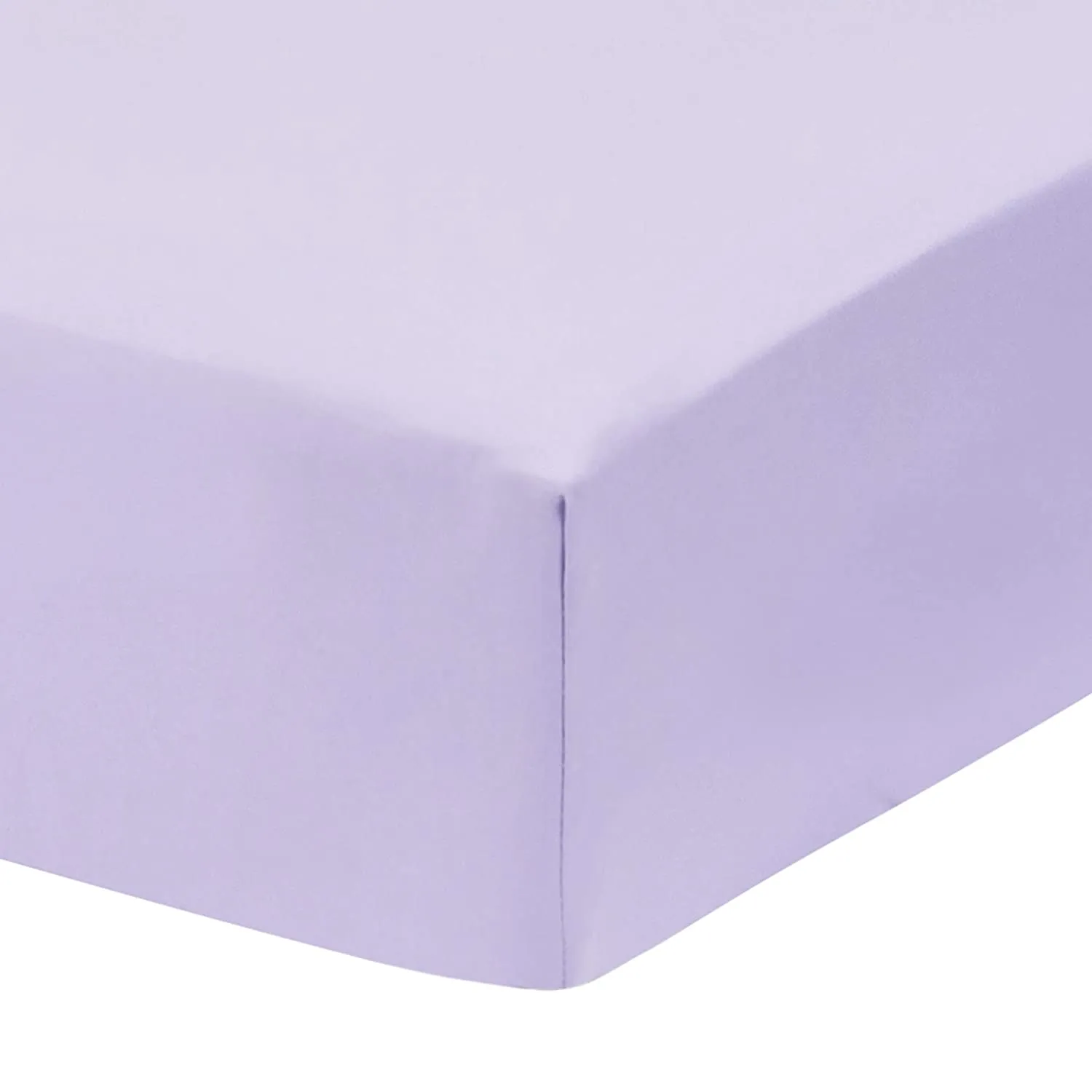 2 Pack Fitted Crib Sheet - Purple/Pink - Premium Cotton