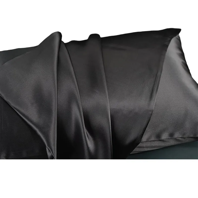 25 Momme silk pillowcase - Charcoal - Dropshipping