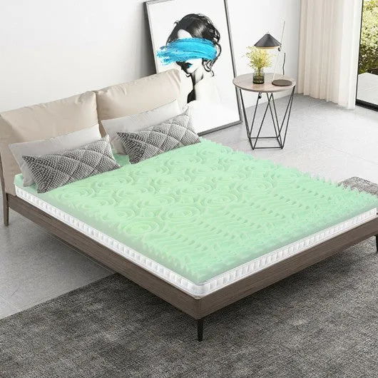 3 Inch Comfortable Mattress Topper Cooling Air Foam-Full Size