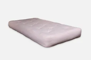 6" Beige Single Foam Futon Mattress, Queen Size Mattress Sleep Supportive & Pressure Relief, 80" x 60"