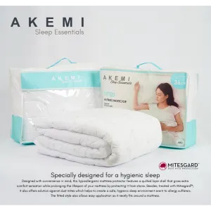 Akemi Sleep Essential Fitted Mattress Protector Single