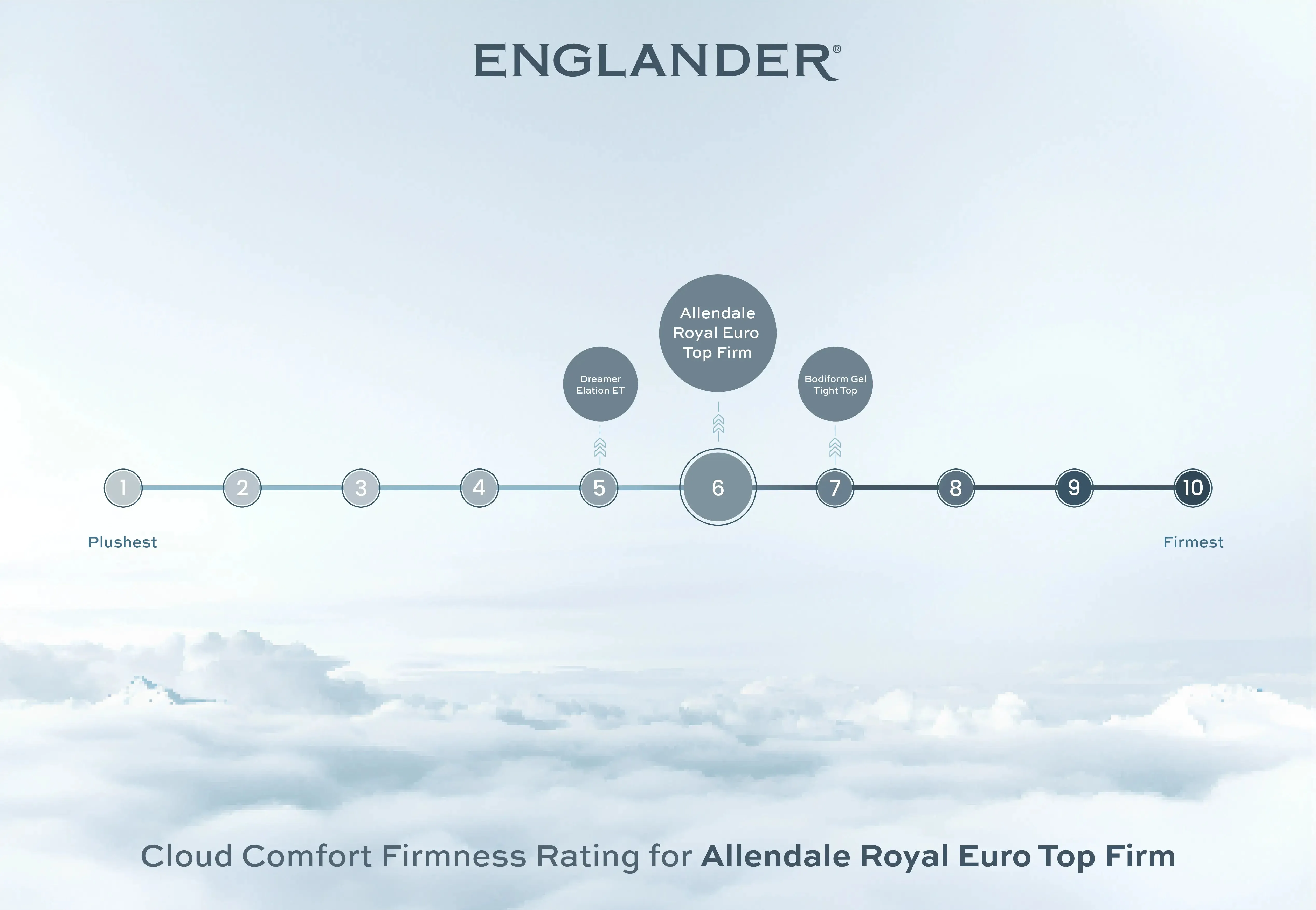 Allendale Royal Euro Top Mattress by Englander