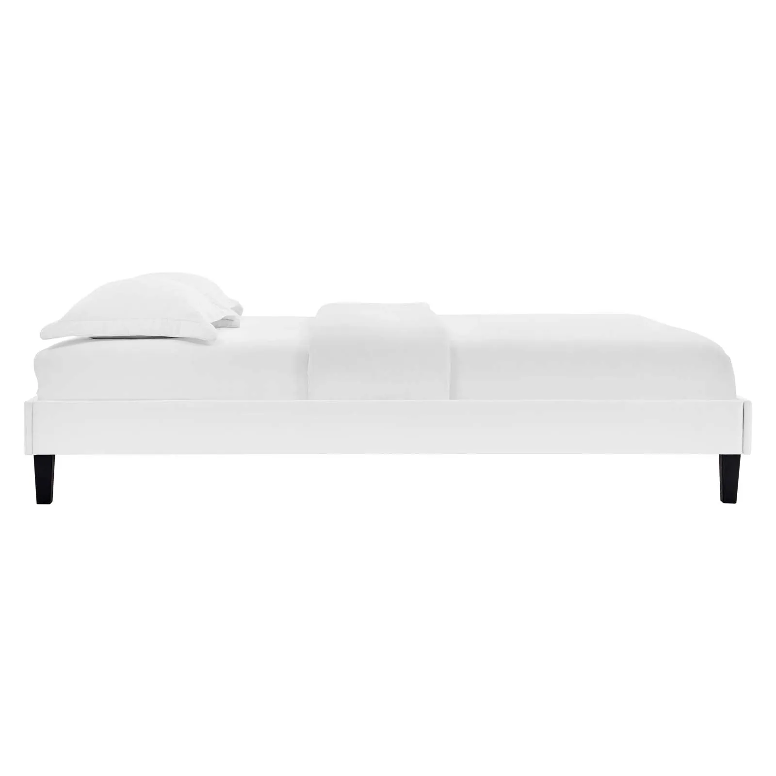 Amber Tufted Performance Velvet Platform Bed by Modway