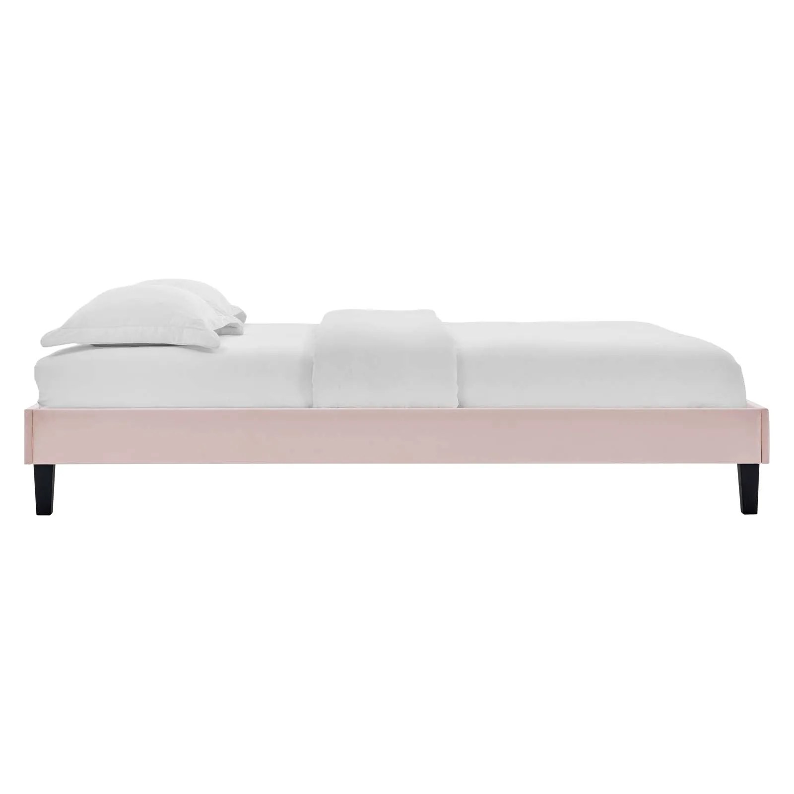 Amber Tufted Performance Velvet Platform Bed by Modway