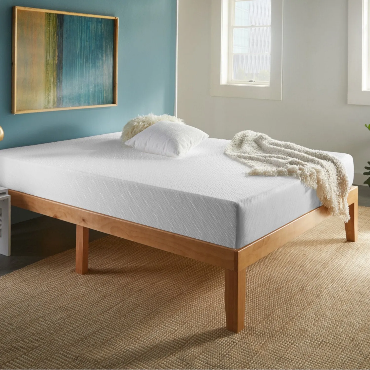 American Bedding Sleep Inc 6" Memory Foam Bed N Box Mattress - California King