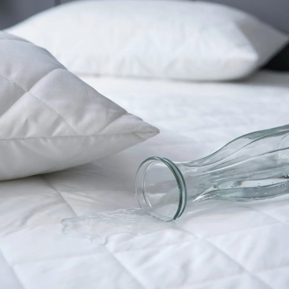 Antibacterial Mattress Protector White