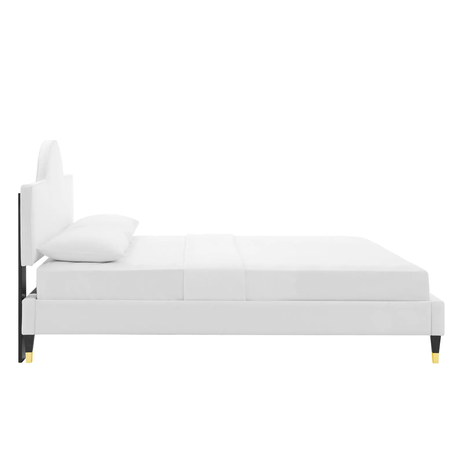 Aurora Performance Velvet Bed by Modway