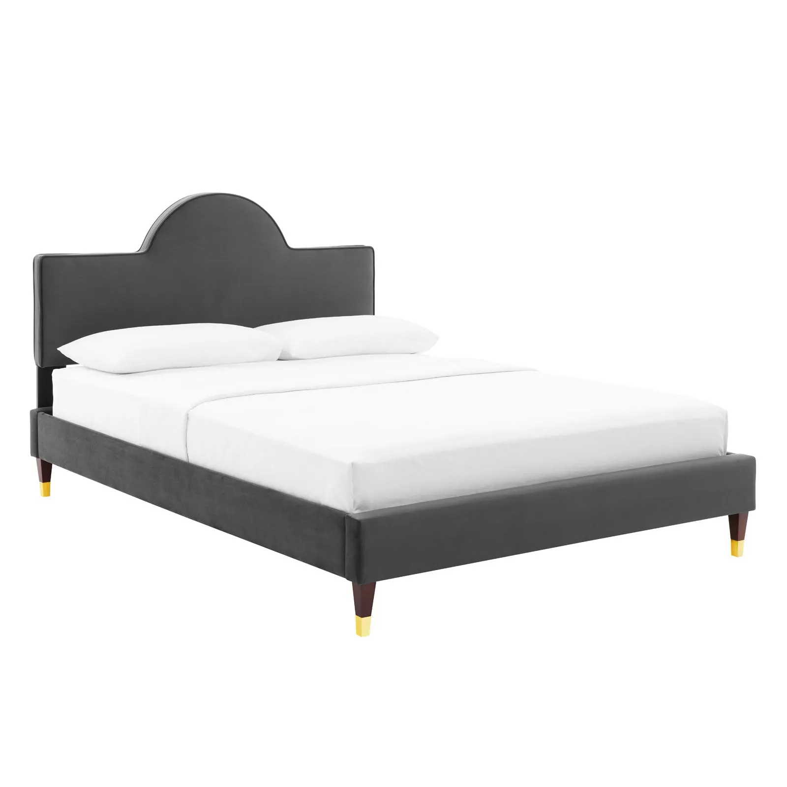 Aurora Performance Velvet Bed by Modway