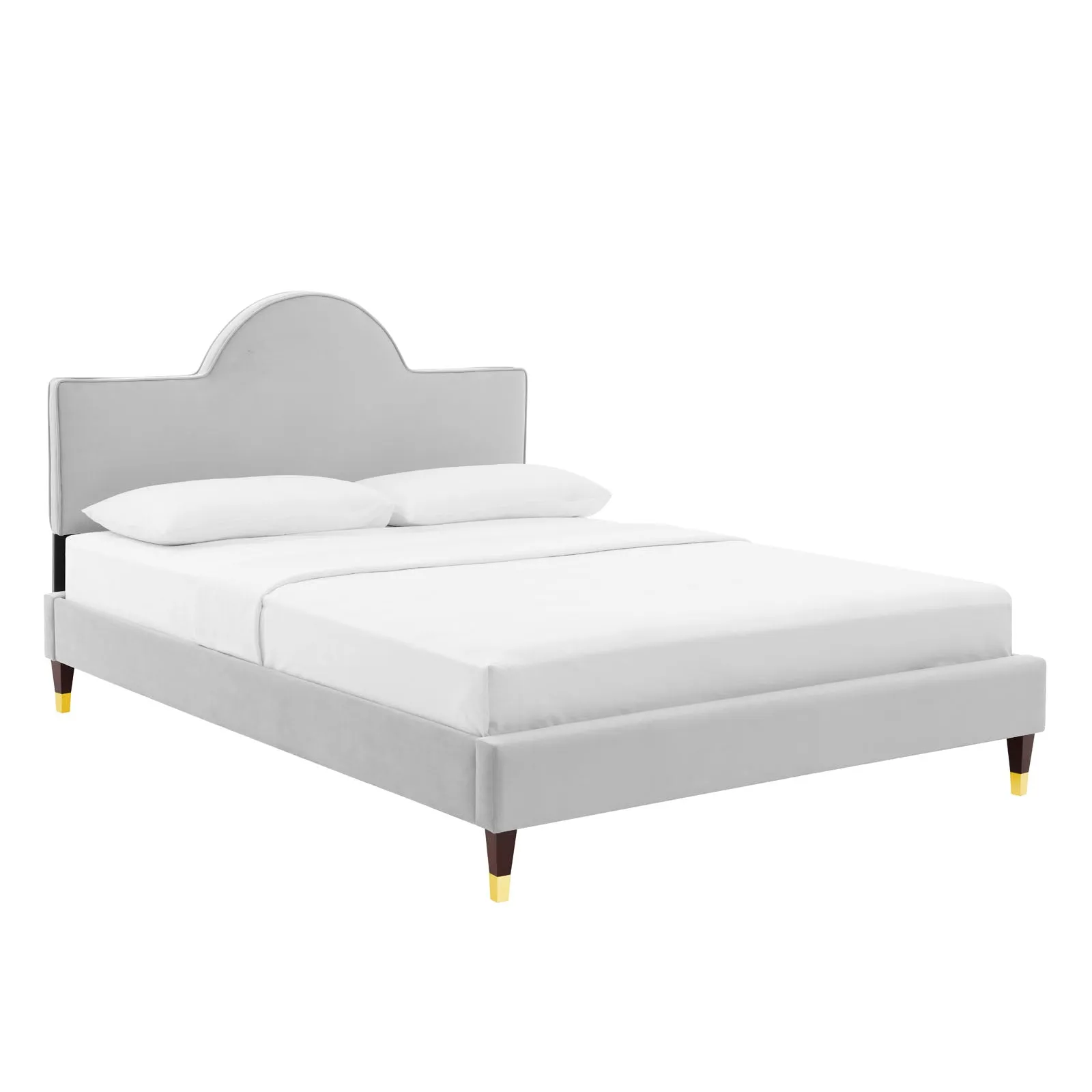 Aurora Performance Velvet Bed by Modway