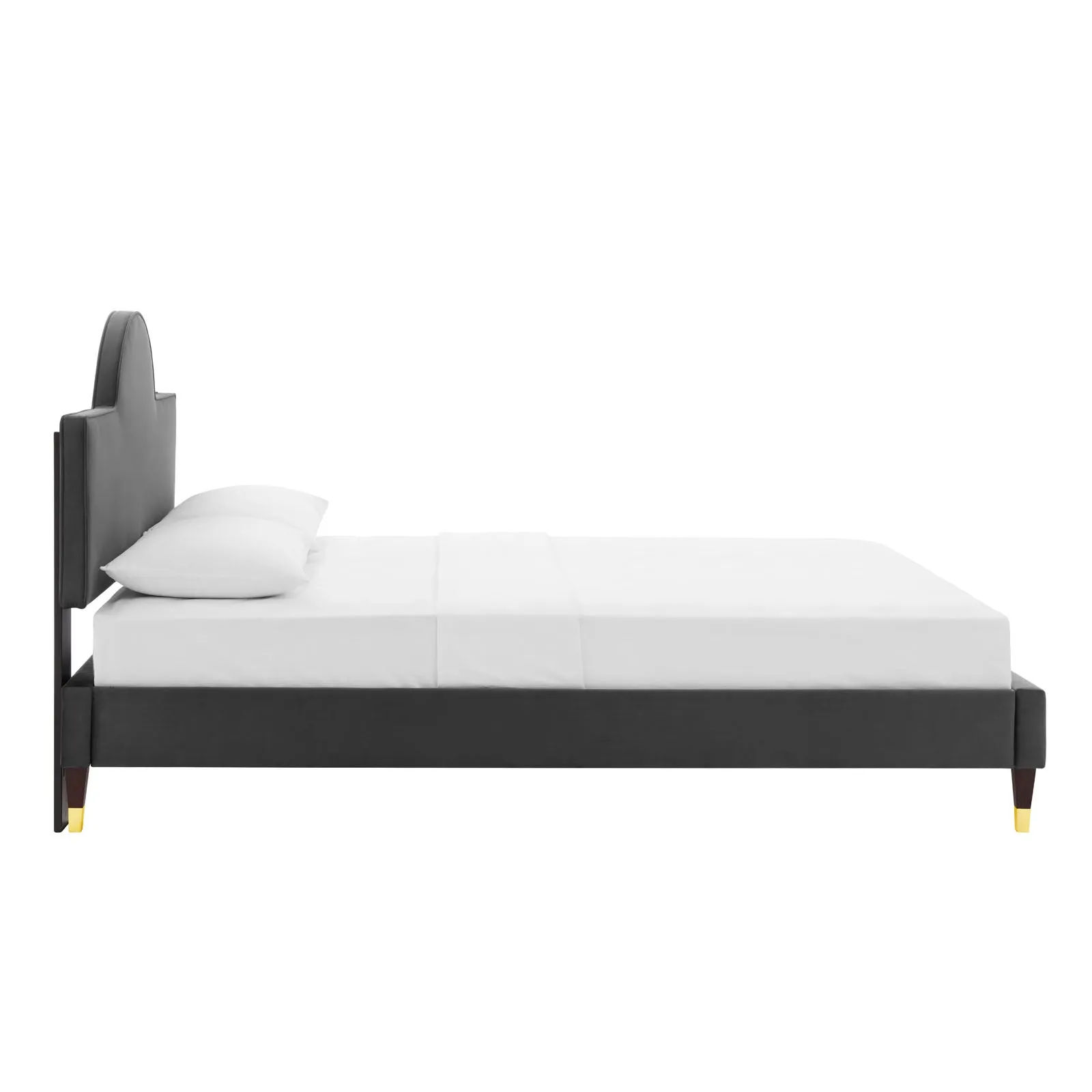 Aurora Performance Velvet Bed by Modway