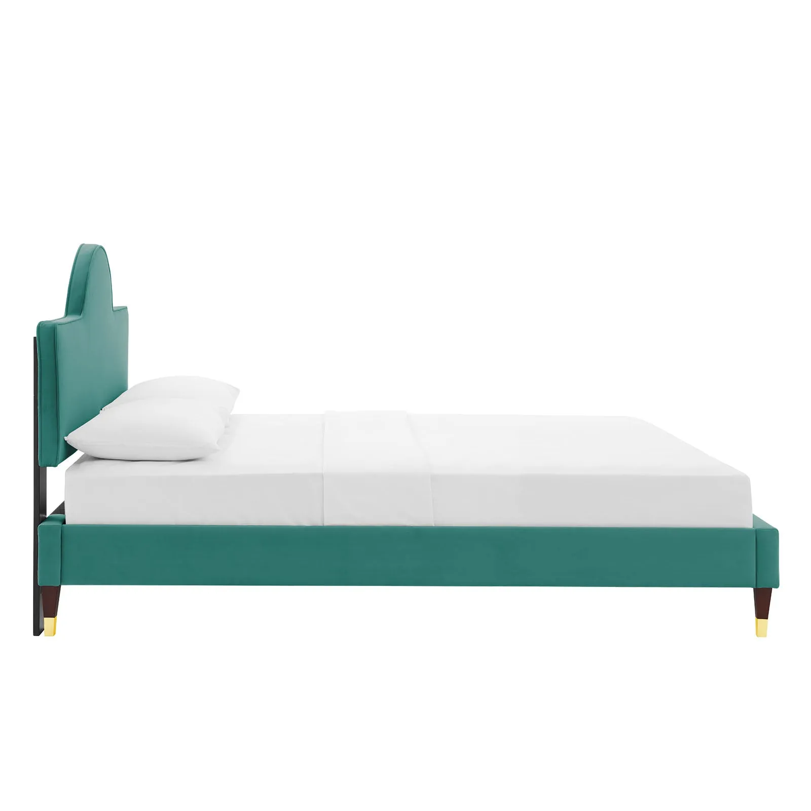 Aurora Performance Velvet Bed by Modway