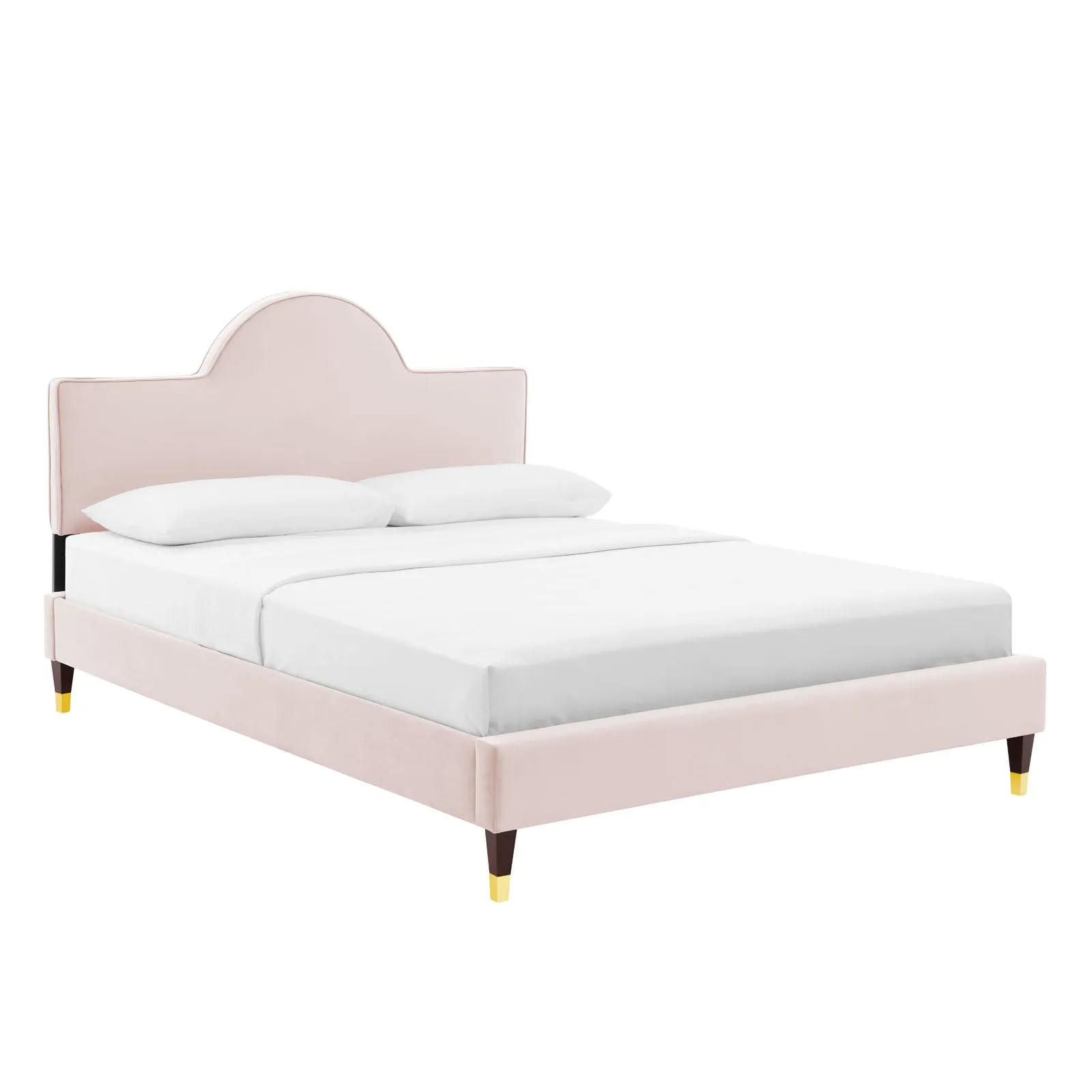 Aurora Performance Velvet Bed by Modway