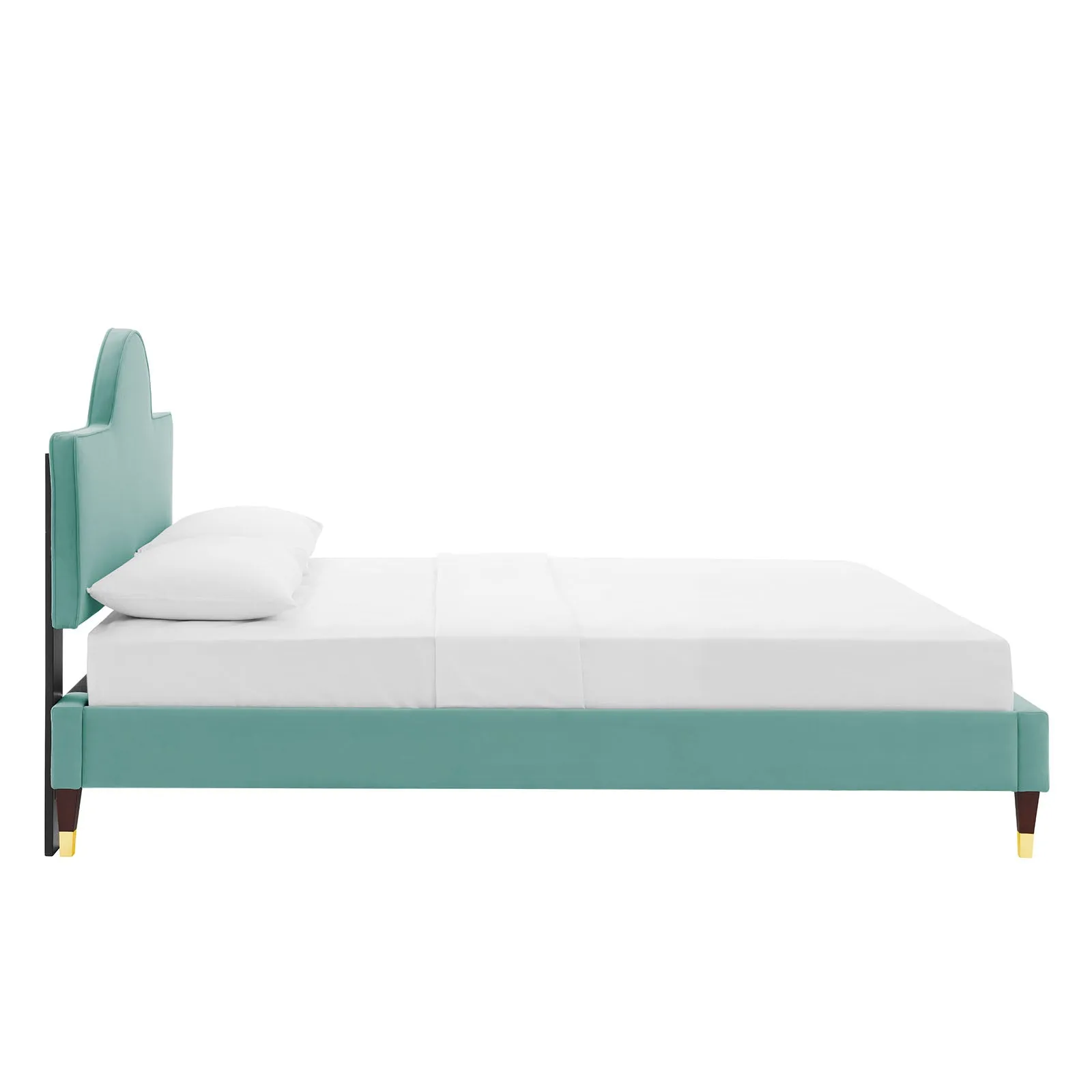 Aurora Performance Velvet Bed by Modway