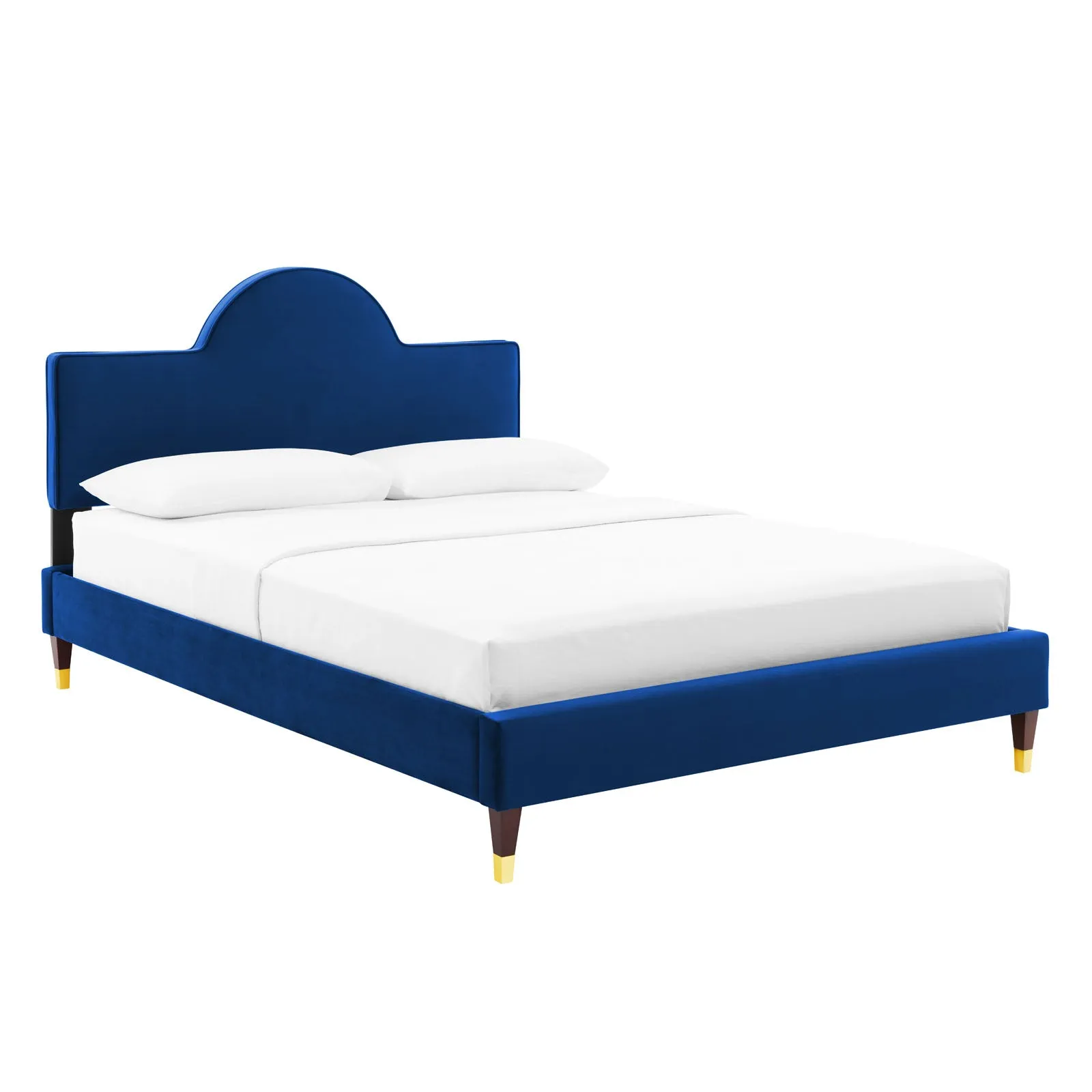 Aurora Performance Velvet Bed by Modway