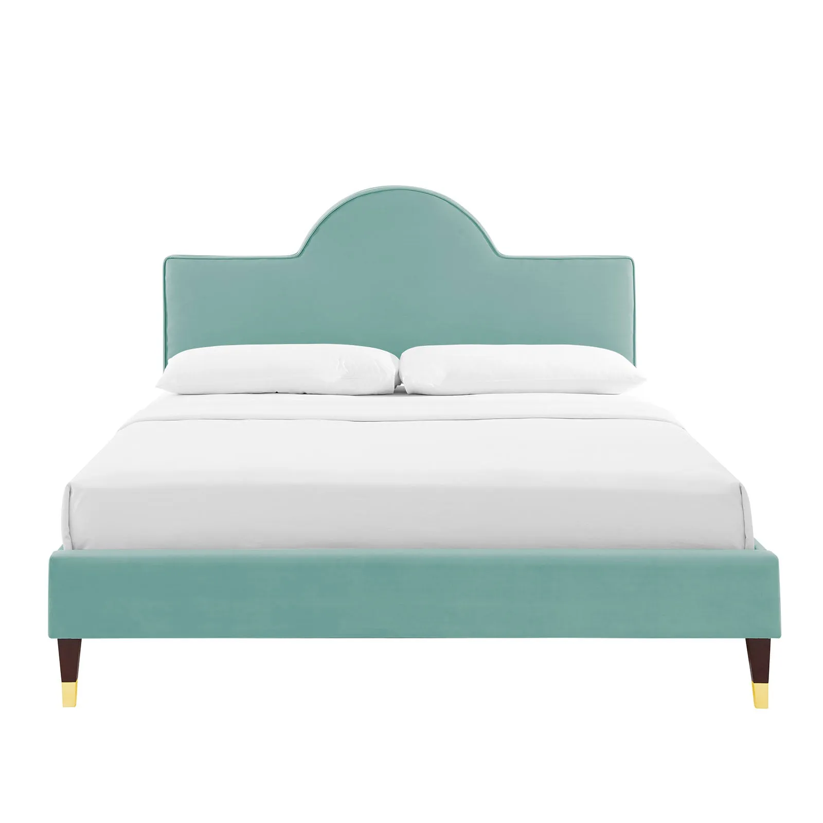 Aurora Performance Velvet Bed by Modway