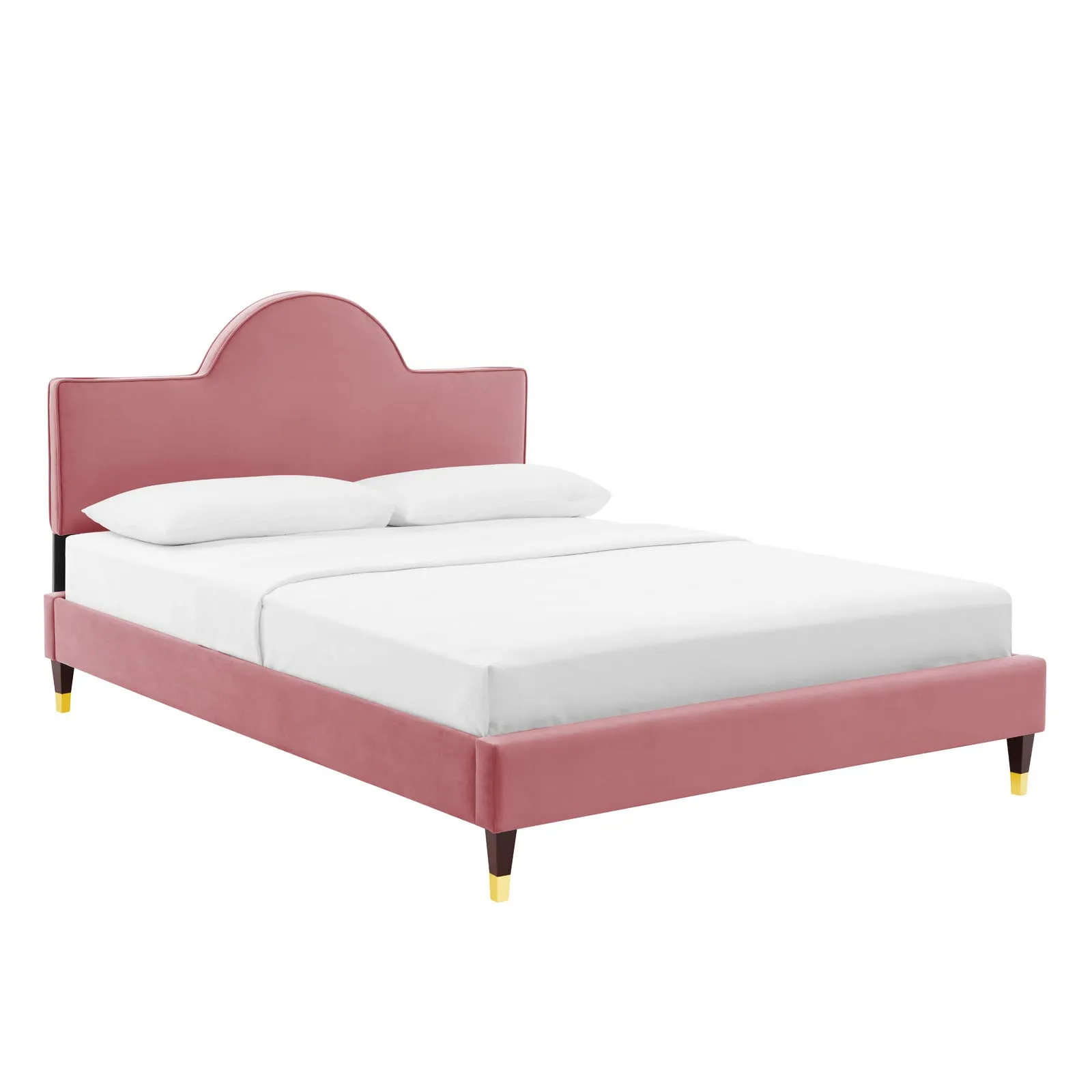 Aurora Performance Velvet Bed by Modway