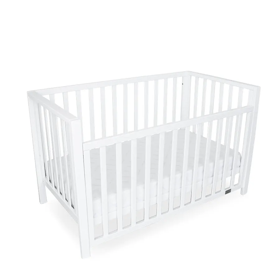 Babyhood Lulu Cot Bundle - White