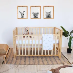 Babyhood Lulu Cot - Natural