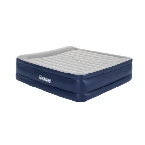 Bestway King Air Bed Inflatable Mattress Sleeping Mat Battery Built-in Pump