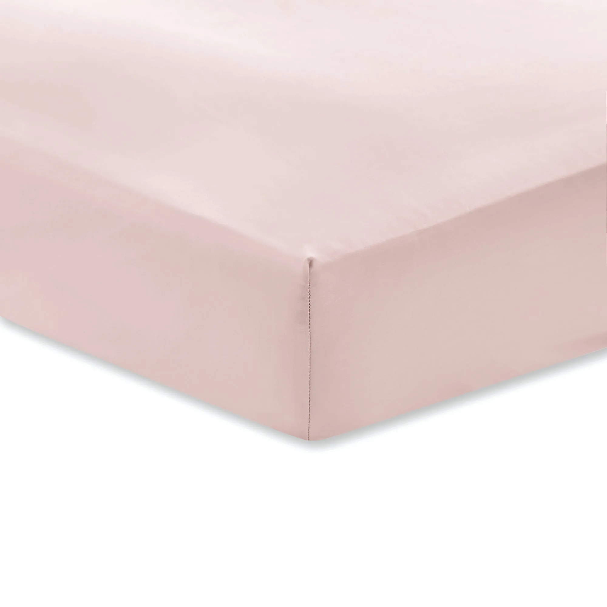 Bianca Pink 400TC 100% Cotton Sateen Extra Deep (36cm) Fitted Sheet