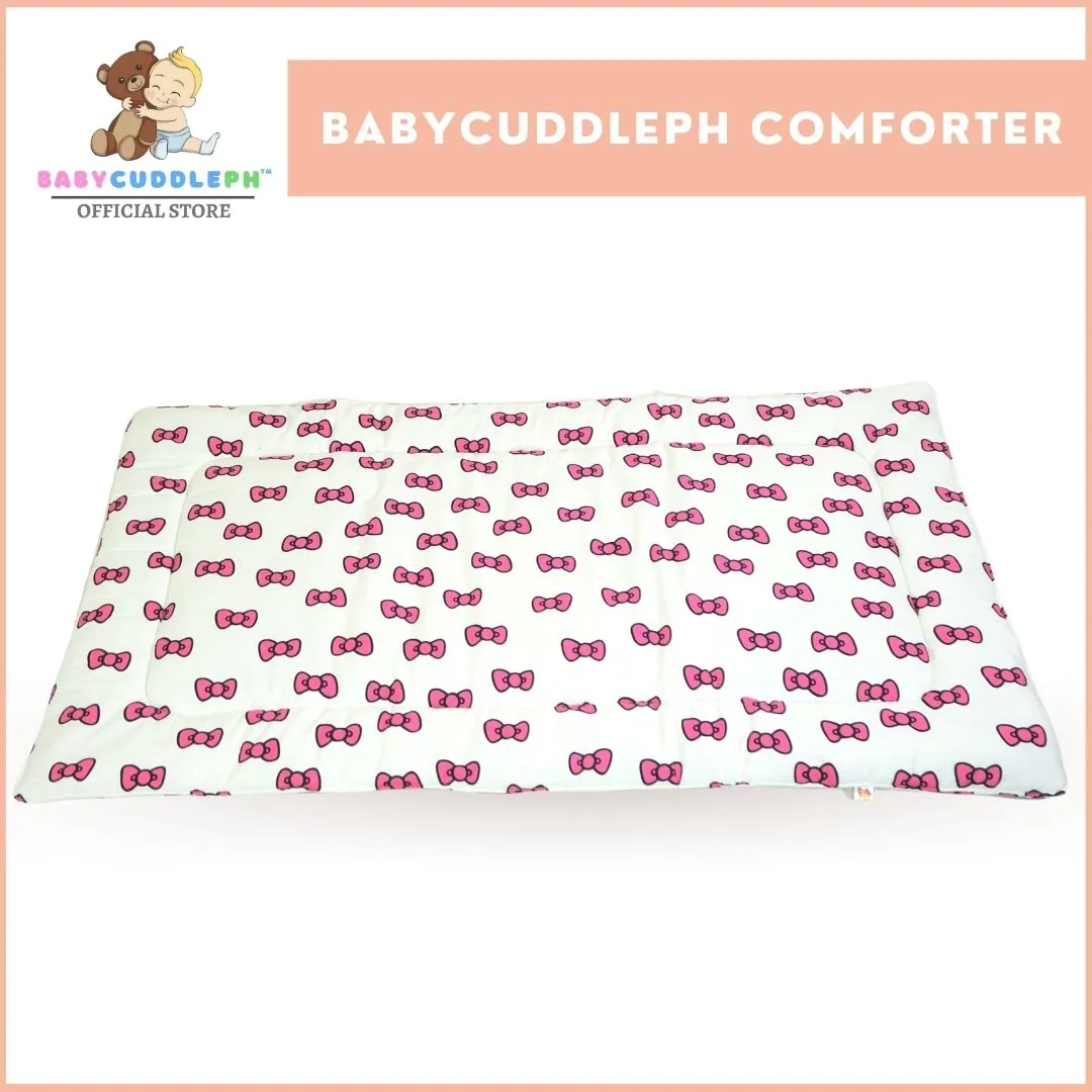 Big Pink Ribbon - Babycuddleph Comforter