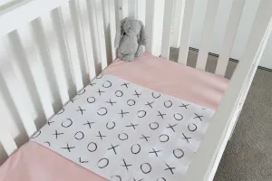 Brolly Sheets Cot Pad - Hugs & Kisses