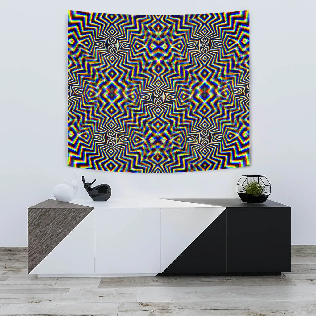 Chromadelic Decorative Tapestry