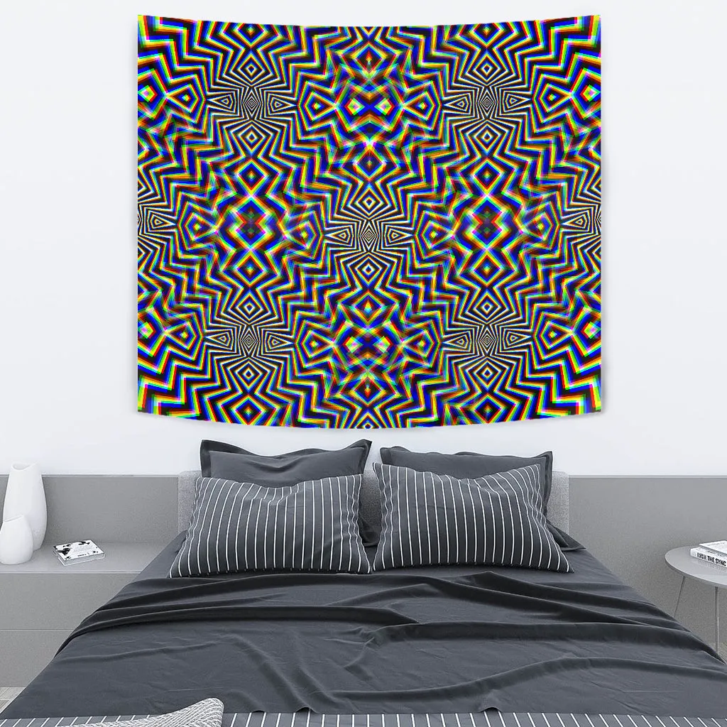 Chromadelic Decorative Tapestry