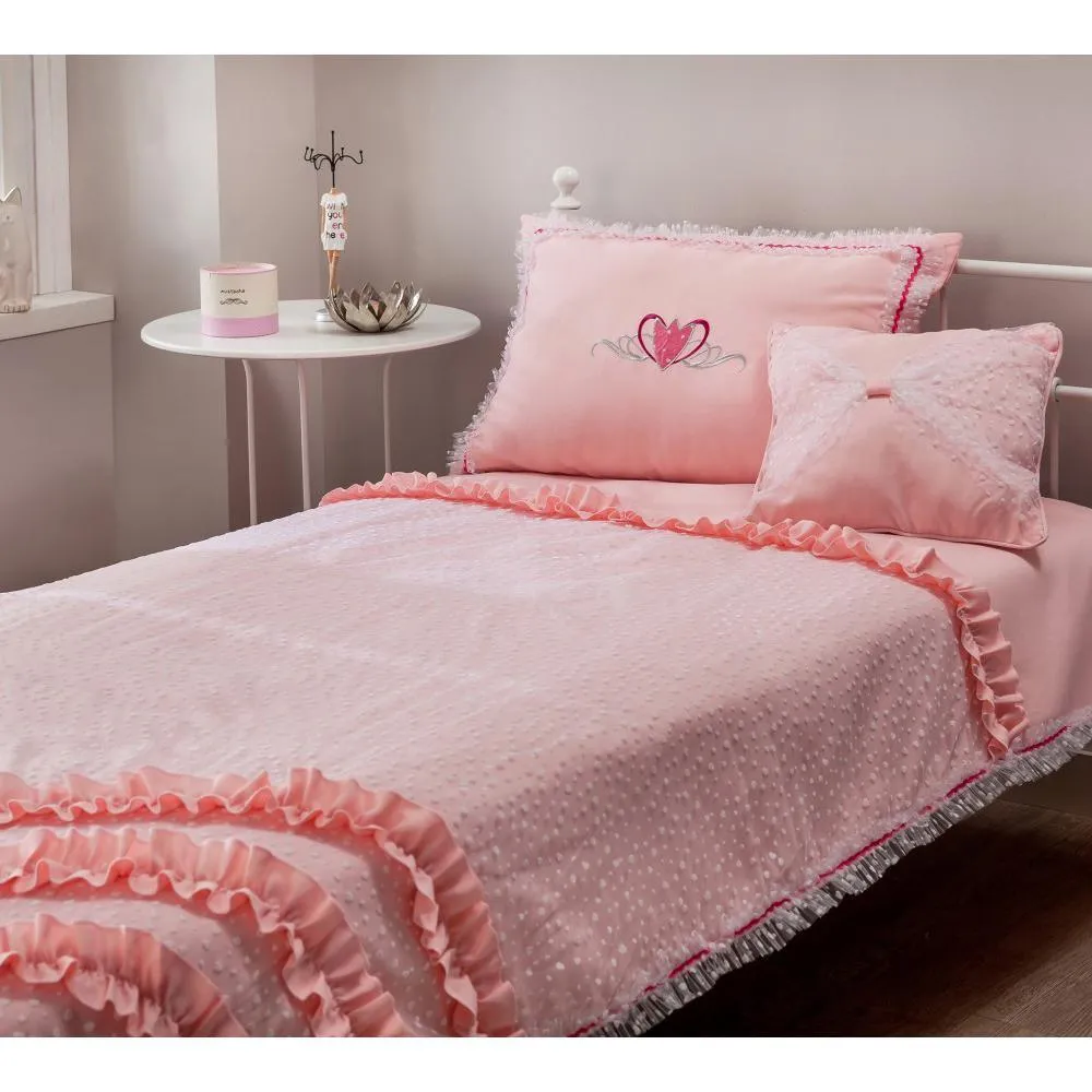 Cilek Rosa Bed Cover (90-100 Cm Or 120 Cm)