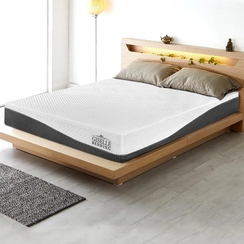 Cool Gel Memory Foam Mattress Queen with Supportive Foam - Giselle Bedding