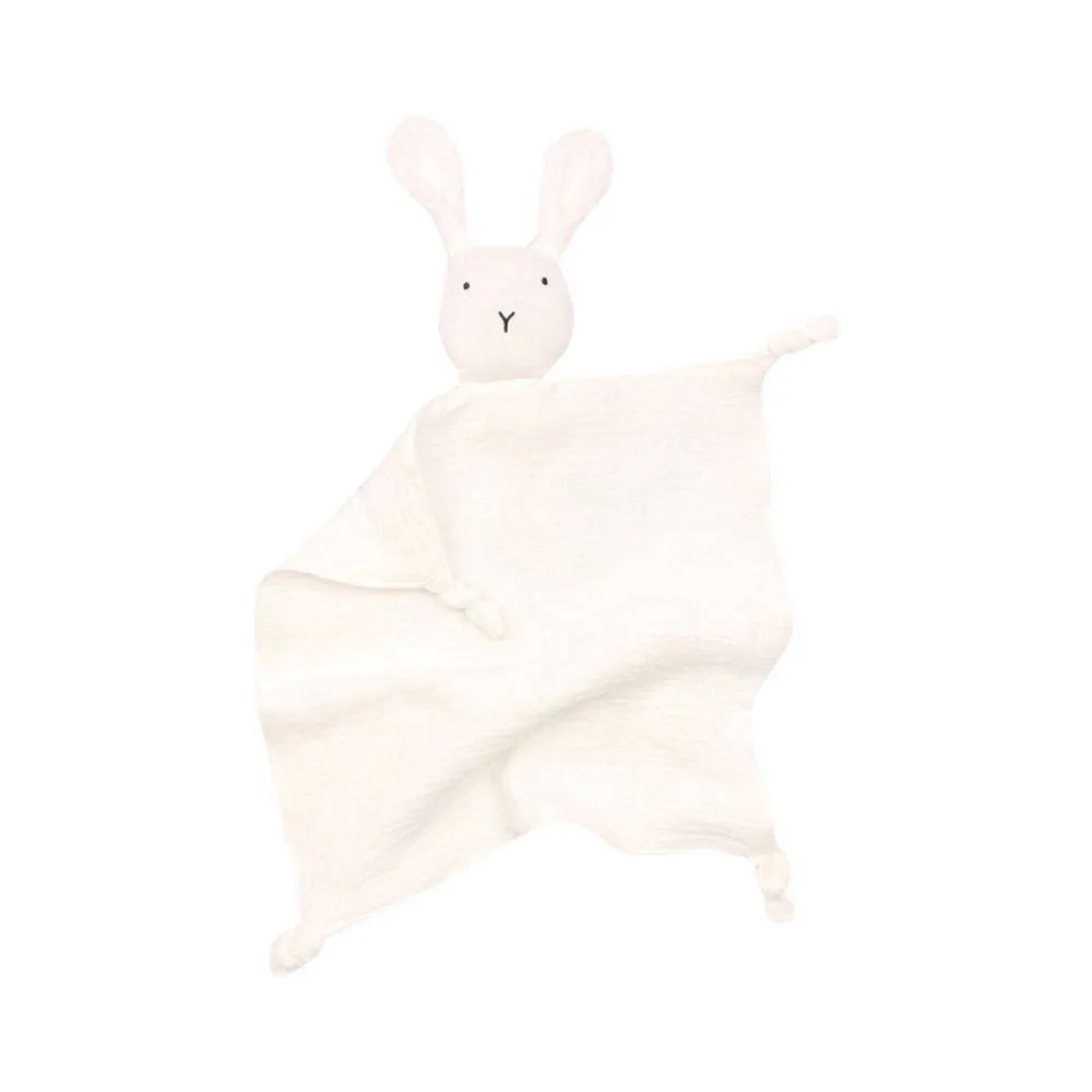 Cotton Baby Comforter Benni The Bunny — White