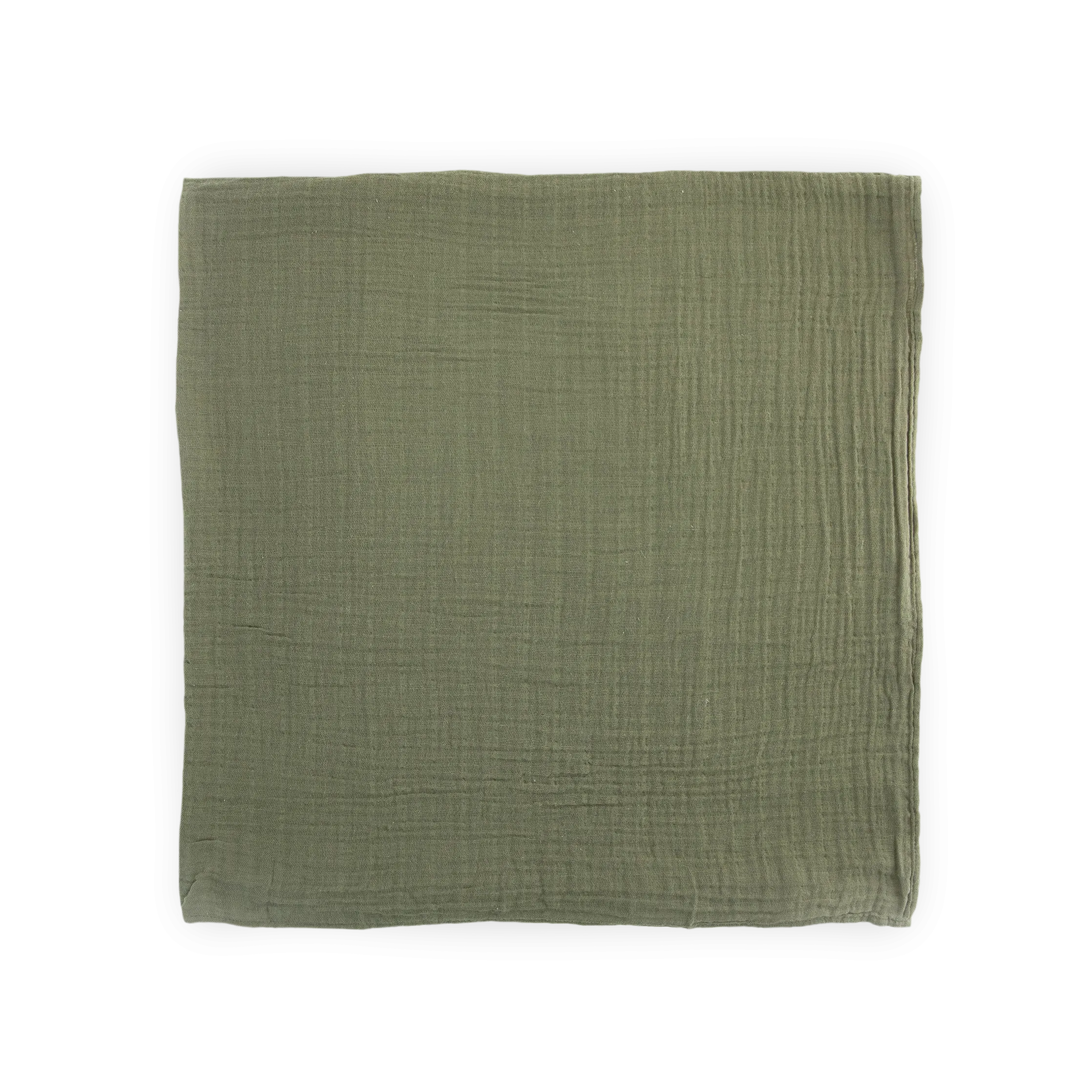 Cotton Muslin Swaddle Blanket - Fern