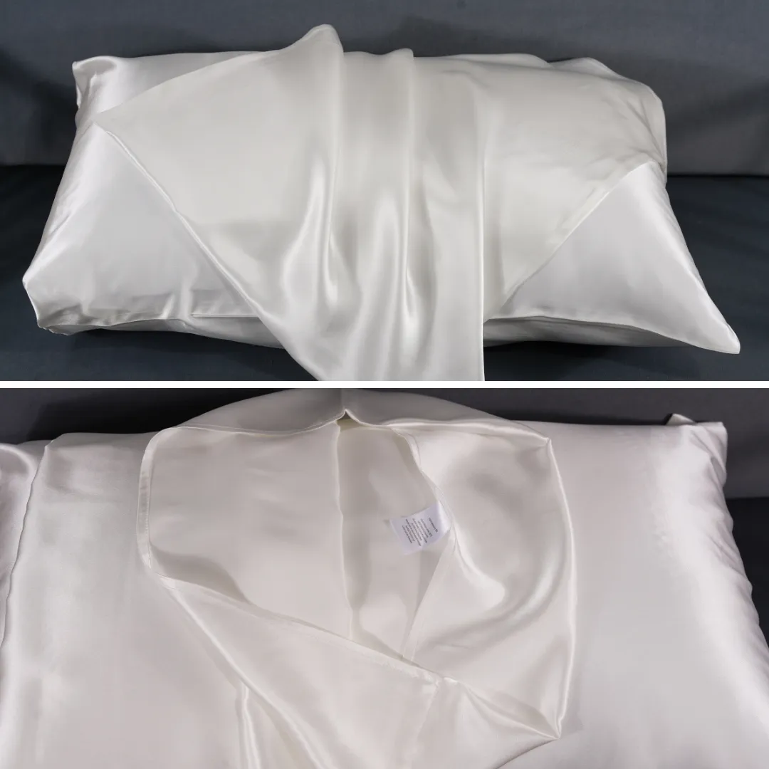 Custom Wholesale Silk Pillowcase 19 Momme Envelope Closure - Standard size