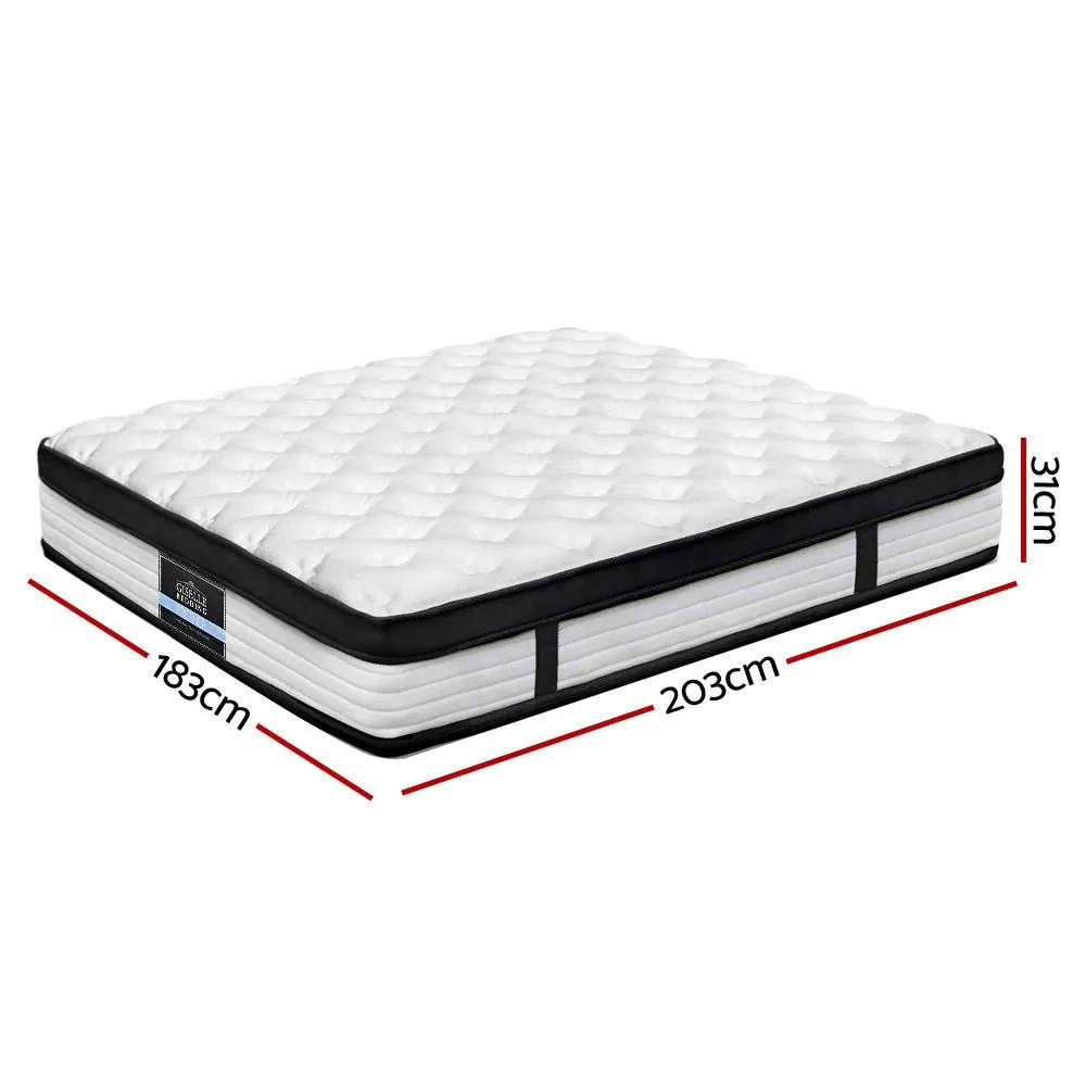 Devon Euro Top Pocket Spring Mattress 31cm Thick - King