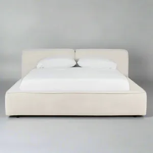 Dupont Mellow Ivory Platform Bed