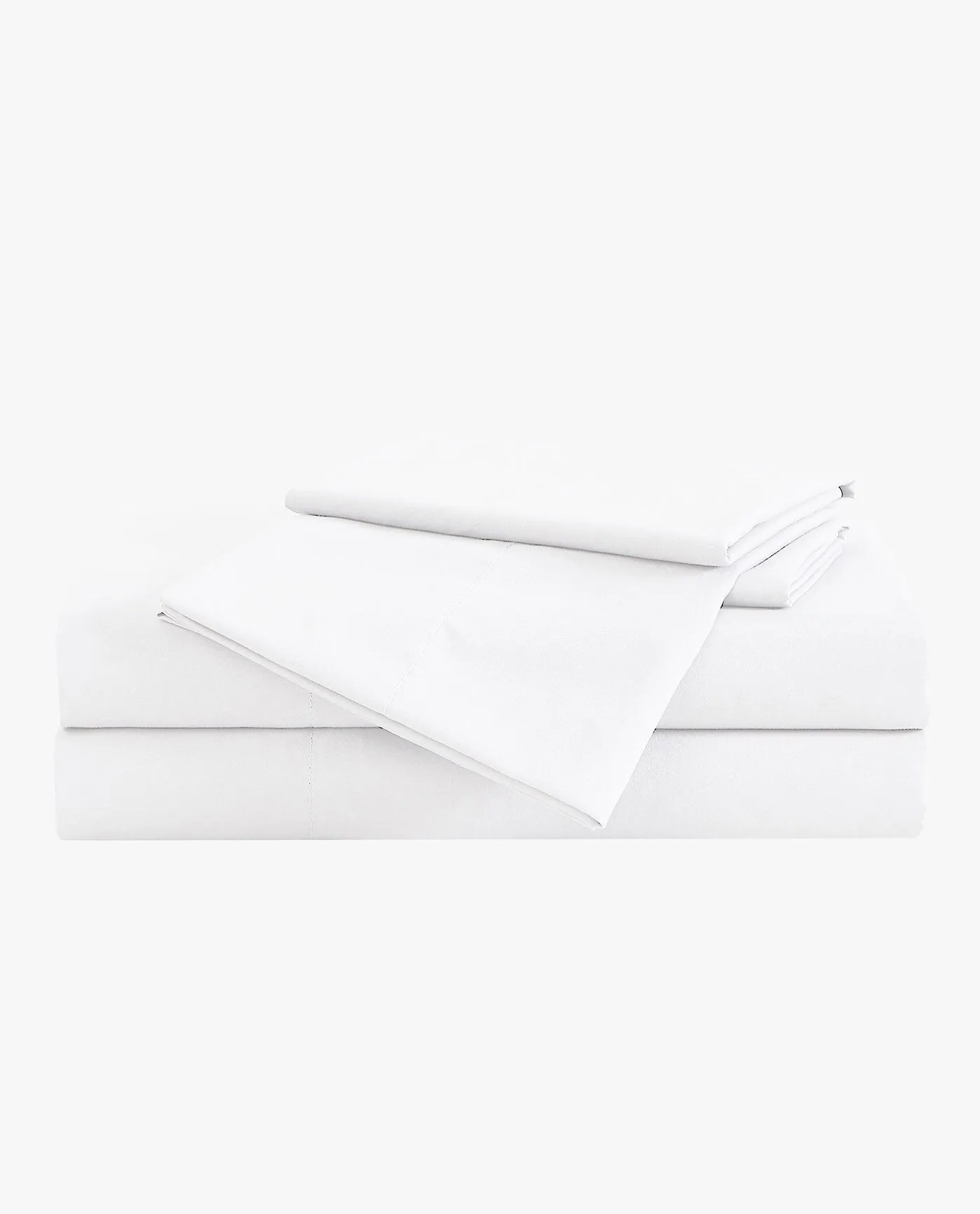 GARMENT SOLID WASH 4 PIECE SHEET SET