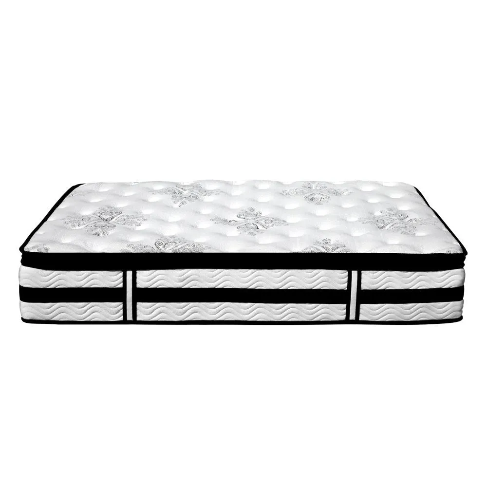 Giselle Bedding 34cm Mattress Euro Top Pocket Spring King