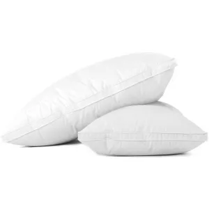 Giselle Bedding Duck Feather Down Twin Pack Pillow