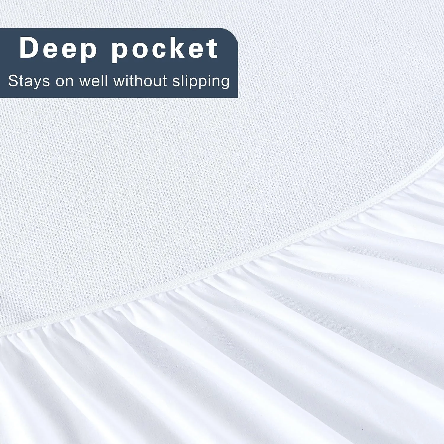 Hypoallergenic Waterproof Queen Mattress Protector - CleverPolly