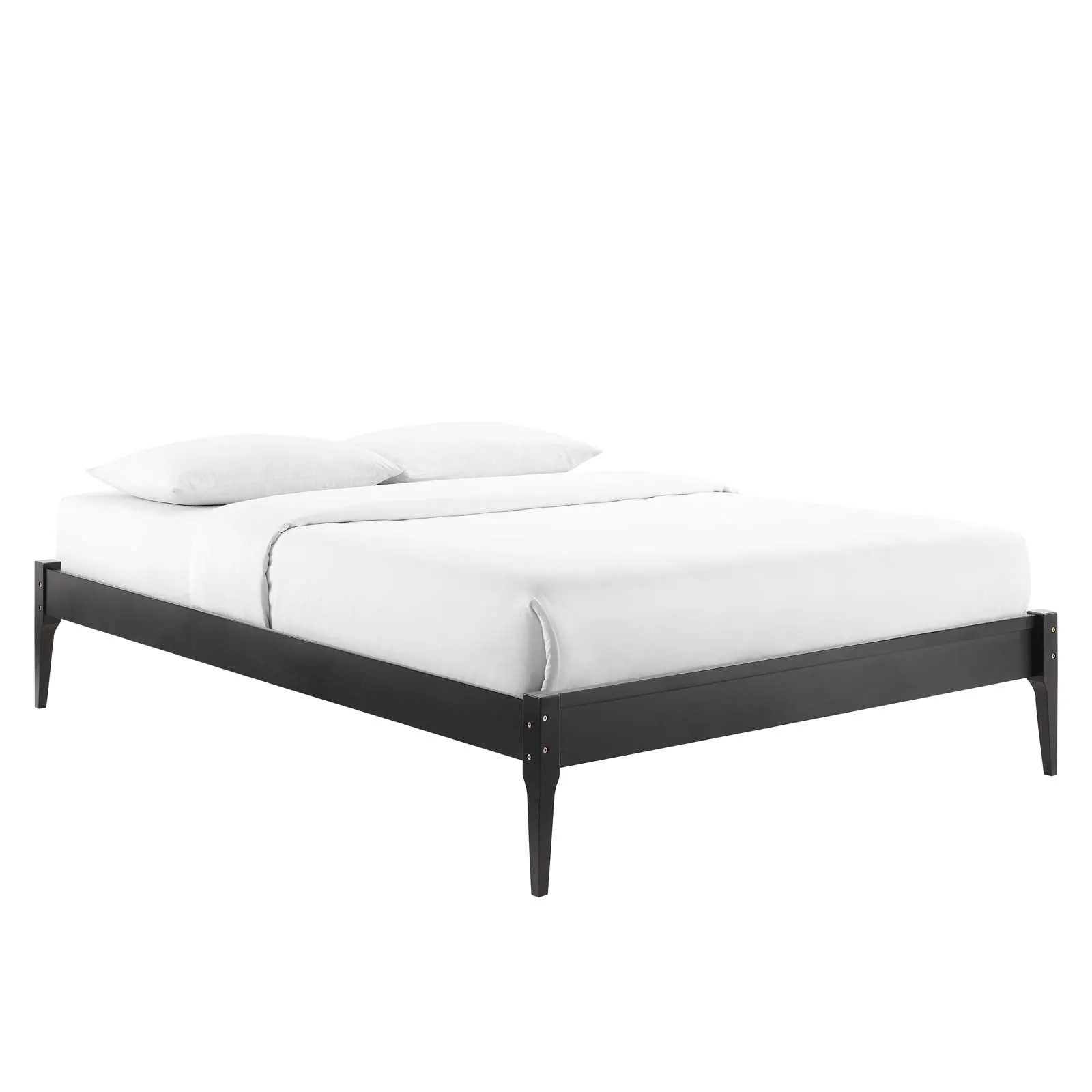 June Wood Platform Bed Frame