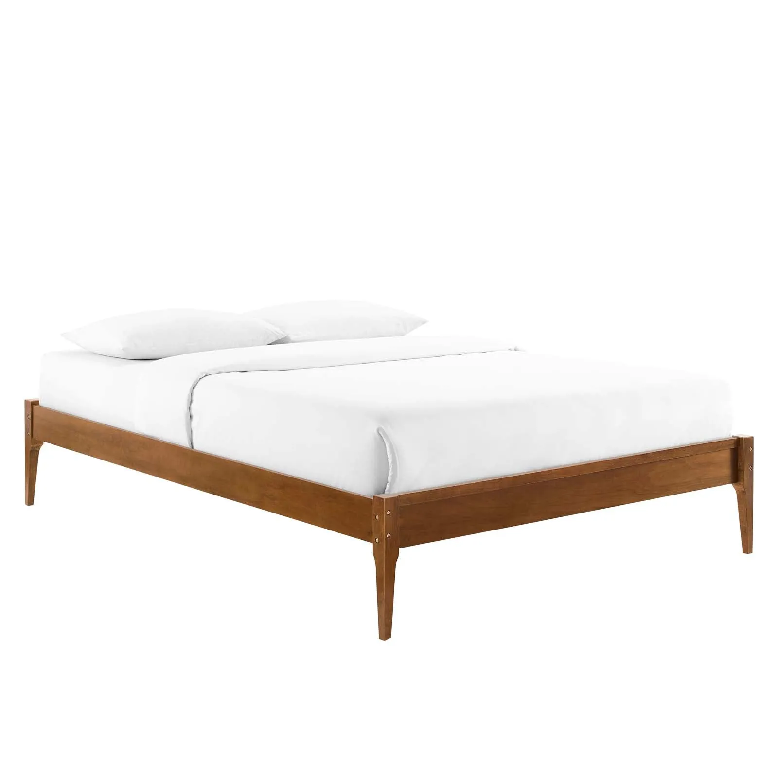 June Wood Platform Bed Frame