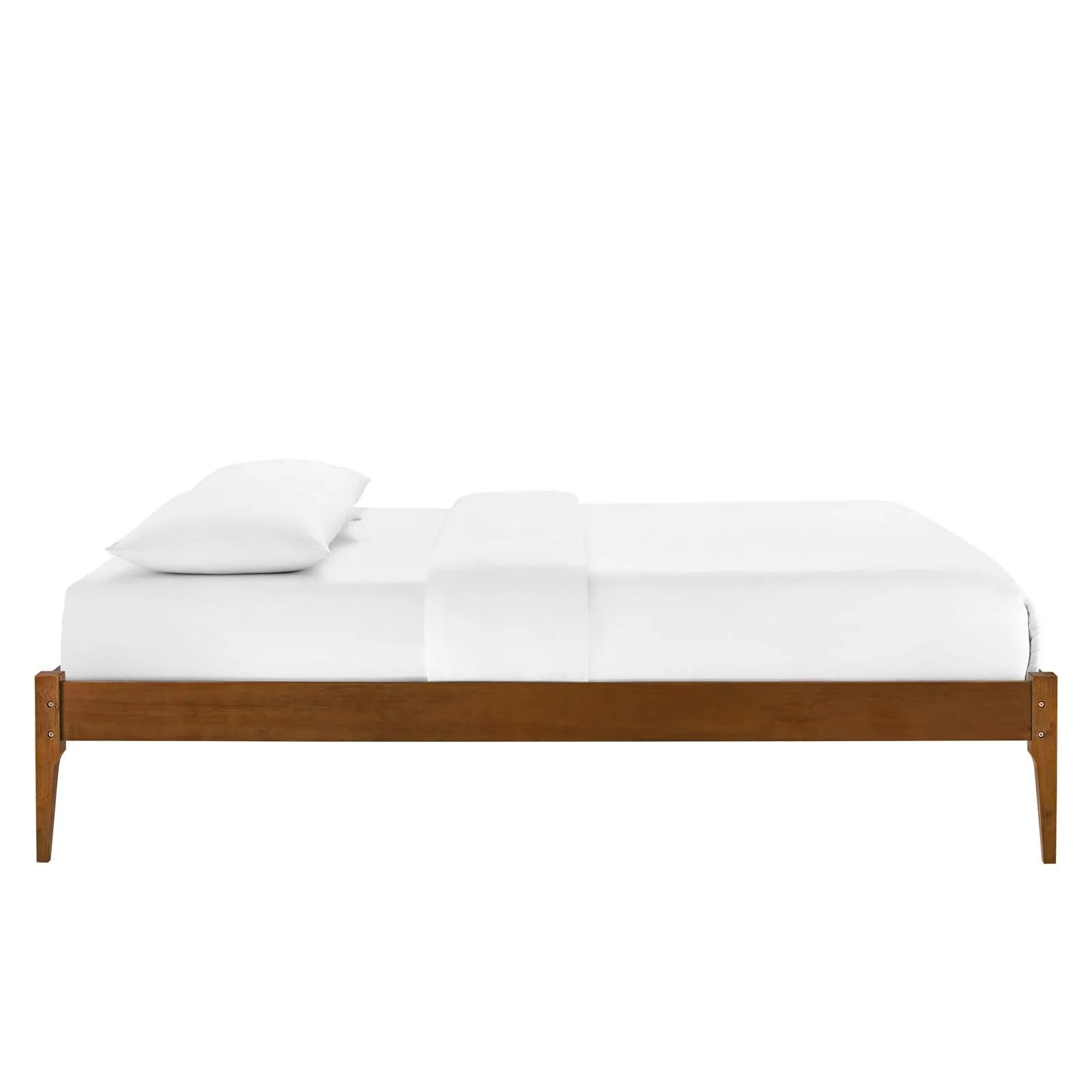 June Wood Platform Bed Frame