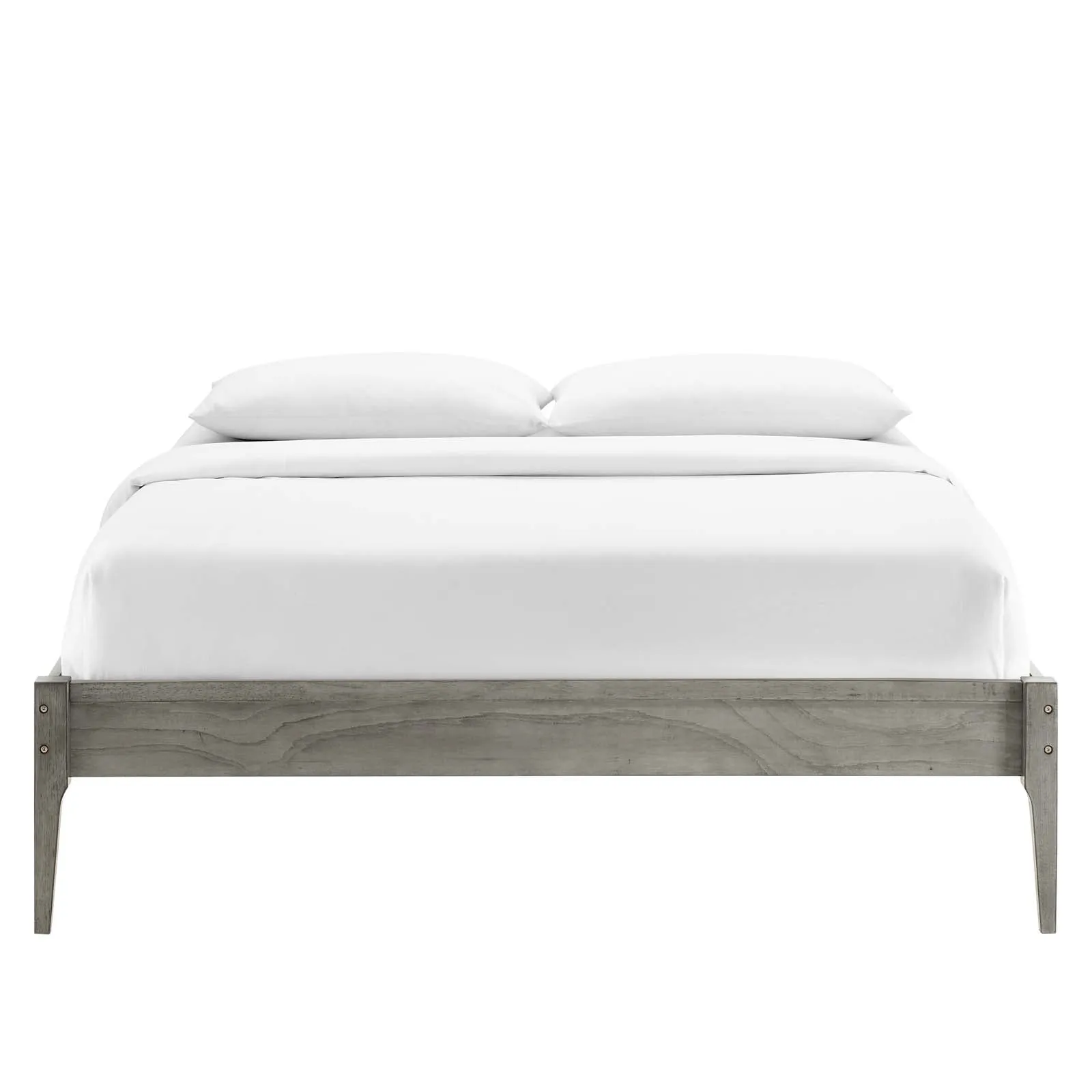 June Wood Platform Bed Frame