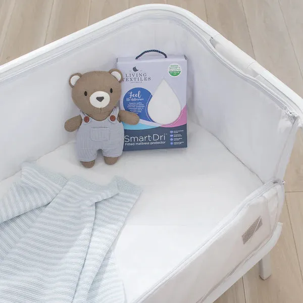 Living Textiles Smart-Dri Waterproof Mattress Protector - Bedside bassinet/Co-sleeper