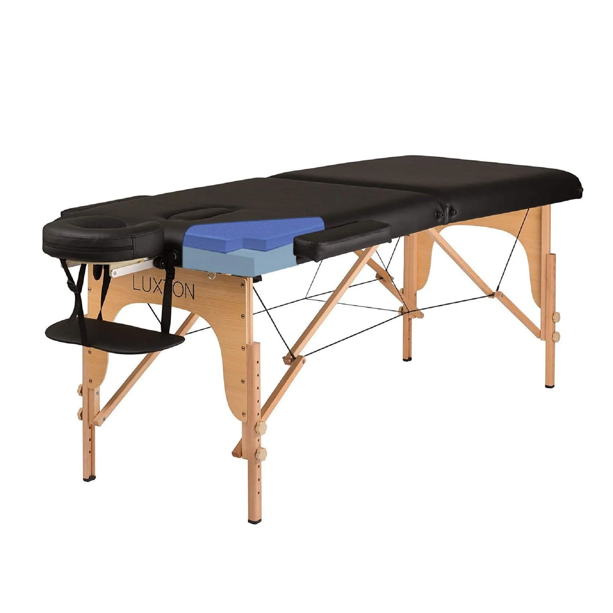 Luxton Home Premium Memory Foam Massage Table