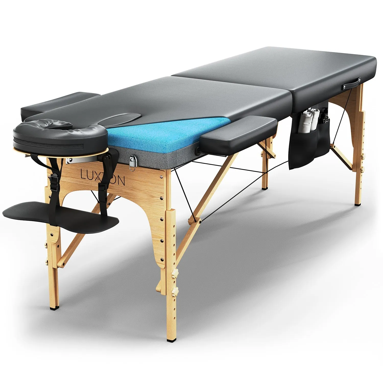 Luxton Home Premium Memory Foam Massage Table