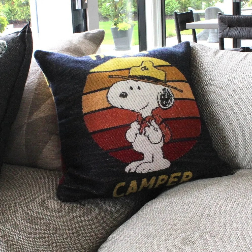 Peanuts Happy Camper Pillow Case