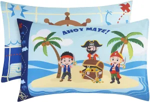 Pirates 2 Pack Pillowcase Set