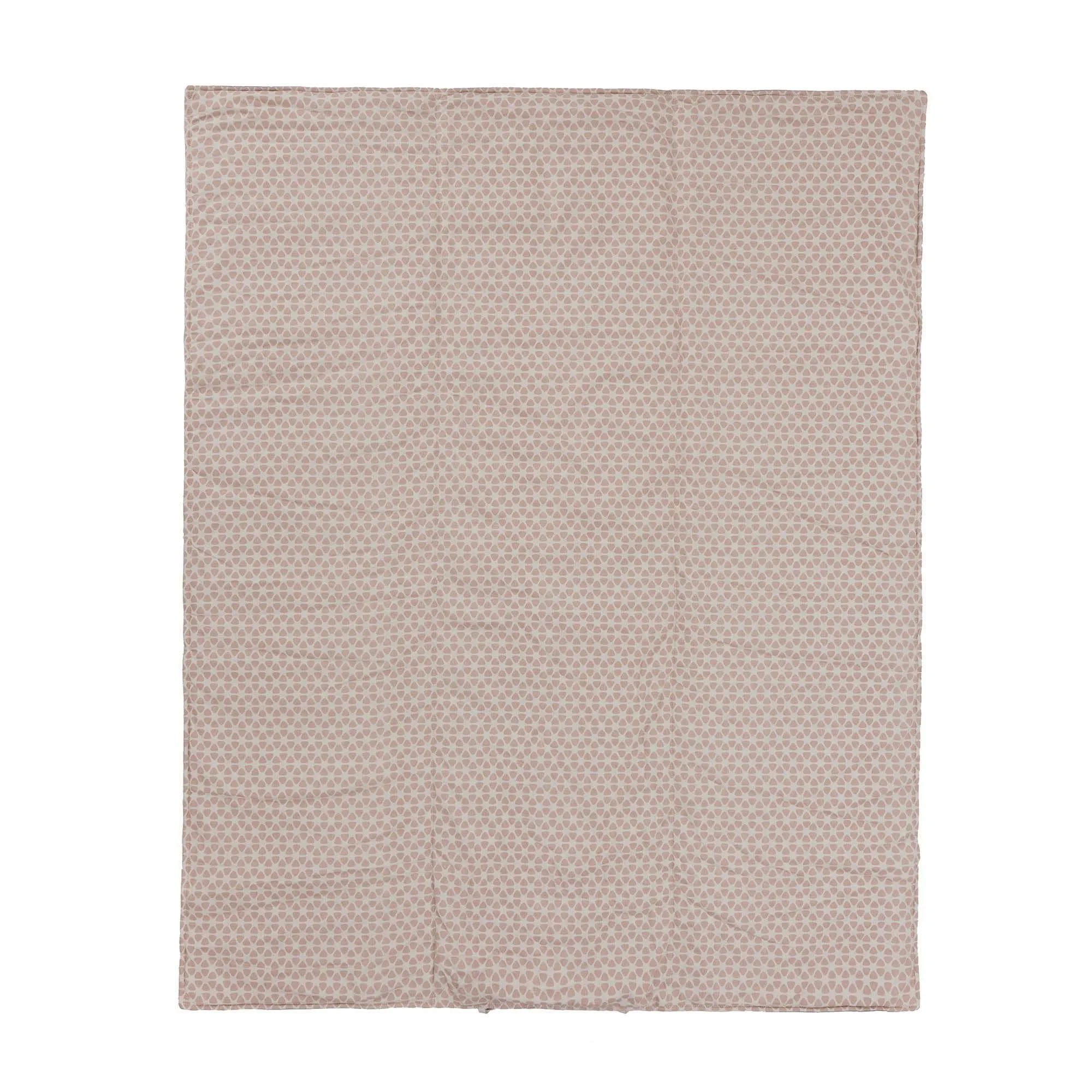 Saldanha Picnic Blanket [Powder Pink/Natural/Grey]