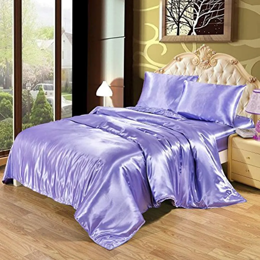 Satin Bedding Set Luxury Style Duvet Cover